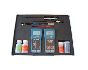 КОМБИНАЦИОННЫЙ КОМПЛЕКТ В КЕЙCЕ РН 3000 + PNT 3000 COMBI+ для измерения рН, ЕС и “активности солей”